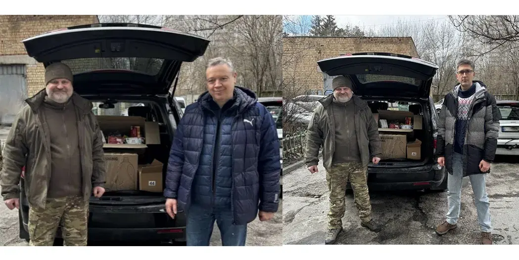 Передача допомоги для ЗСУ